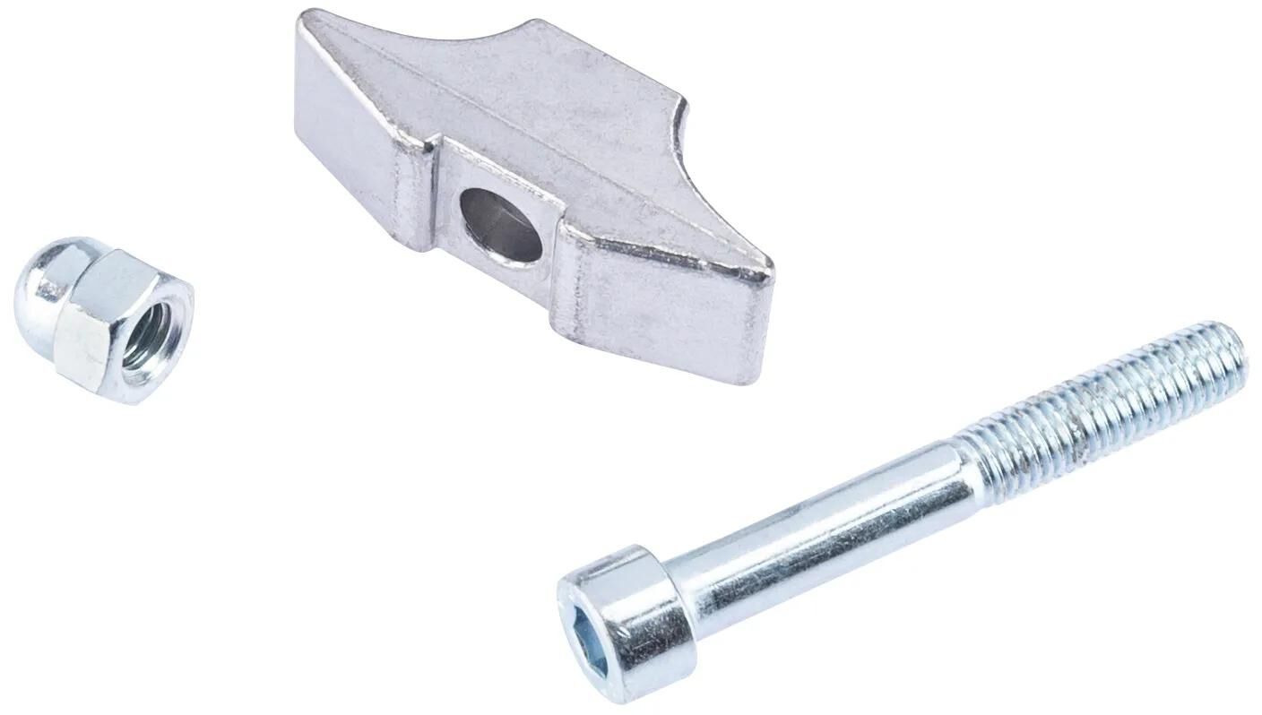 Placa estándar Pletscher f 15 1 solapa m8 x 60mm