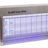Ecokill caja moscas eléctrica acero inoxidable ipx4 2 x 15w