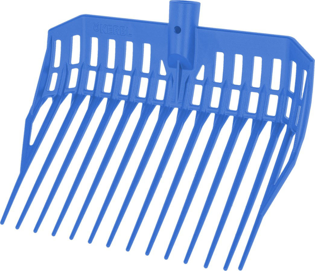 Mm eurotool vijgenvork mini kunststof blauw los
