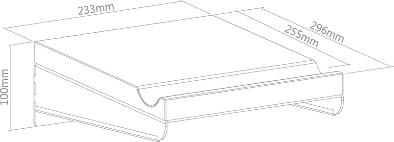 Contec Wall Presentation Soporter estante de bikeart