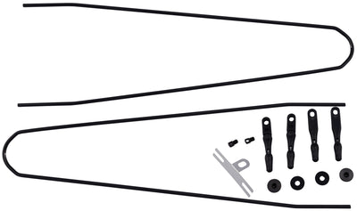 Contec spatbordstangen bevestigingsset splash protect dlx ct strut set f. splash prot. dlx 41mm black