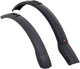 Set parafanghi Hebie Viper 24-28 pollici V-brake nero