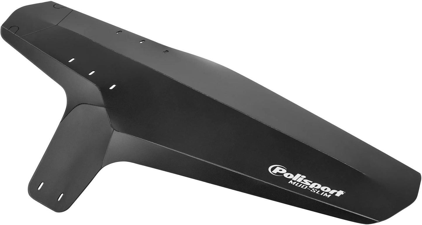 PoliSport Front Front Fender Mud-Slim Black