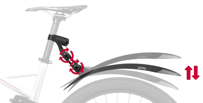 Zéfal Clip-on Fender Deflector RM90+