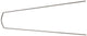 Curana spatbordstang fender stay 28 w:55mm l:370mm t:4mm