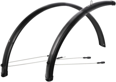Contec mudguard set splash protect ct fender splash prot. 24 54mm black shiny
