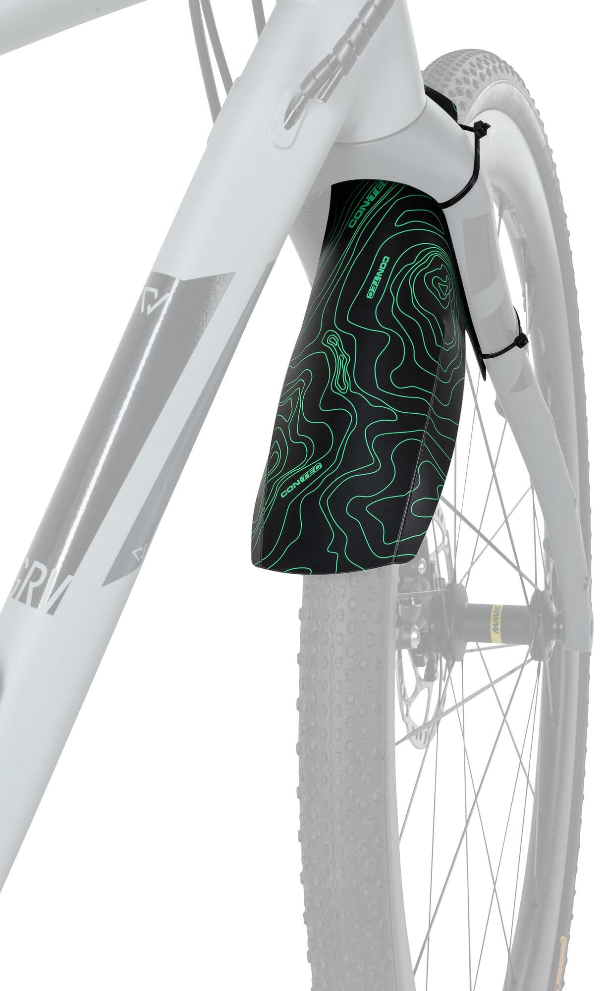 Contec spatbeschermer shield ct splash guard shield lines: black green