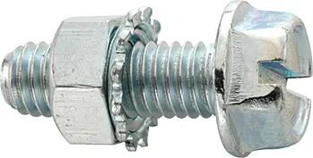 Tornillo de cabeza de lavadora hexadecimal de arreglos