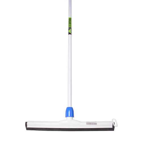 Mm eurotool vloertrekker kunststof 45cm zwart rubber mm steel 140cm