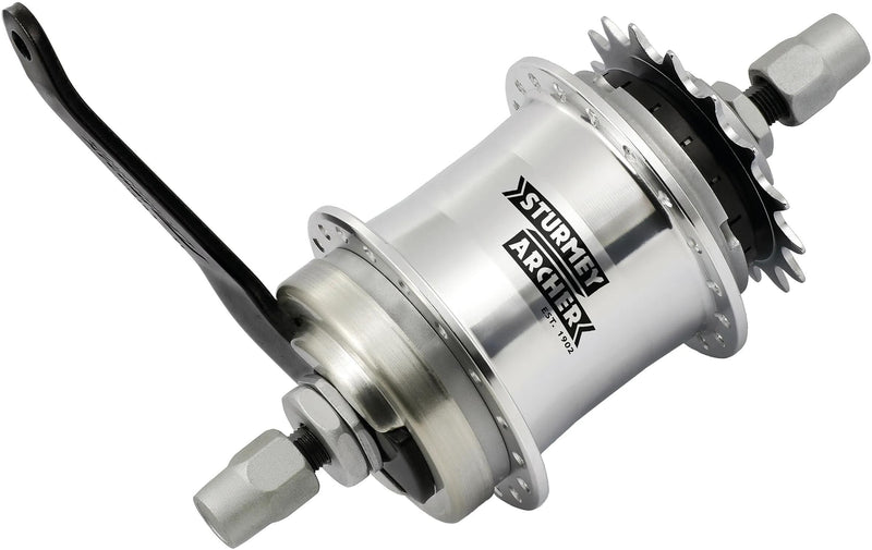 Ursus Sturmey Archer después del Hub S1C Boaster Frame 36 g de plata