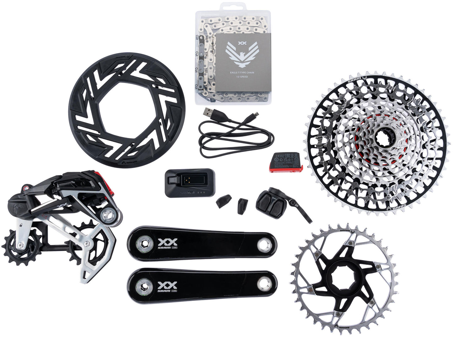 SRAM Set xx Eagle Axs TR. E-Bike 165mm 36T