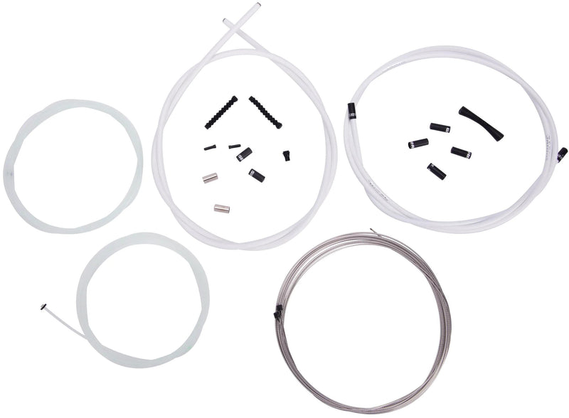 Sram versnellingskabel-set slickwire pro line set slickwire pro 2x2300mm white