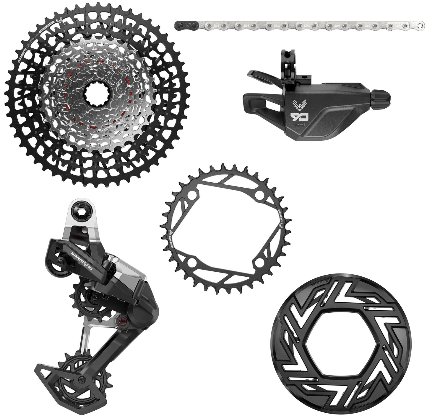 Sram Shifting Group Set T Eagle 90 E-MTB BCD