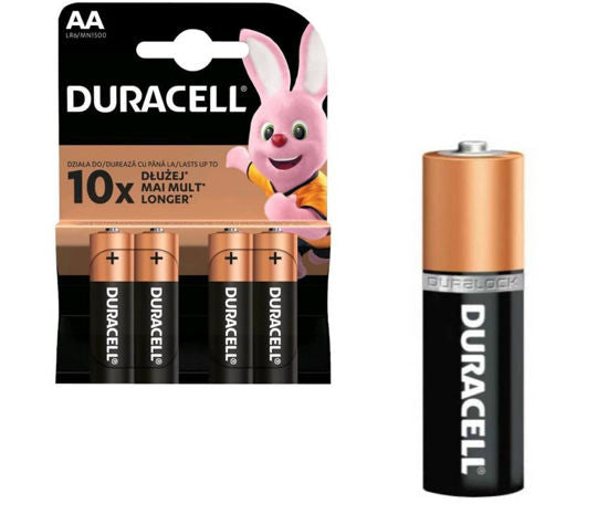 Pila duracell lr6 aa15v x4uds