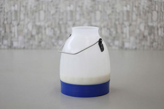 Secchio per latte Kerbl semi trasparente blu 30 litri