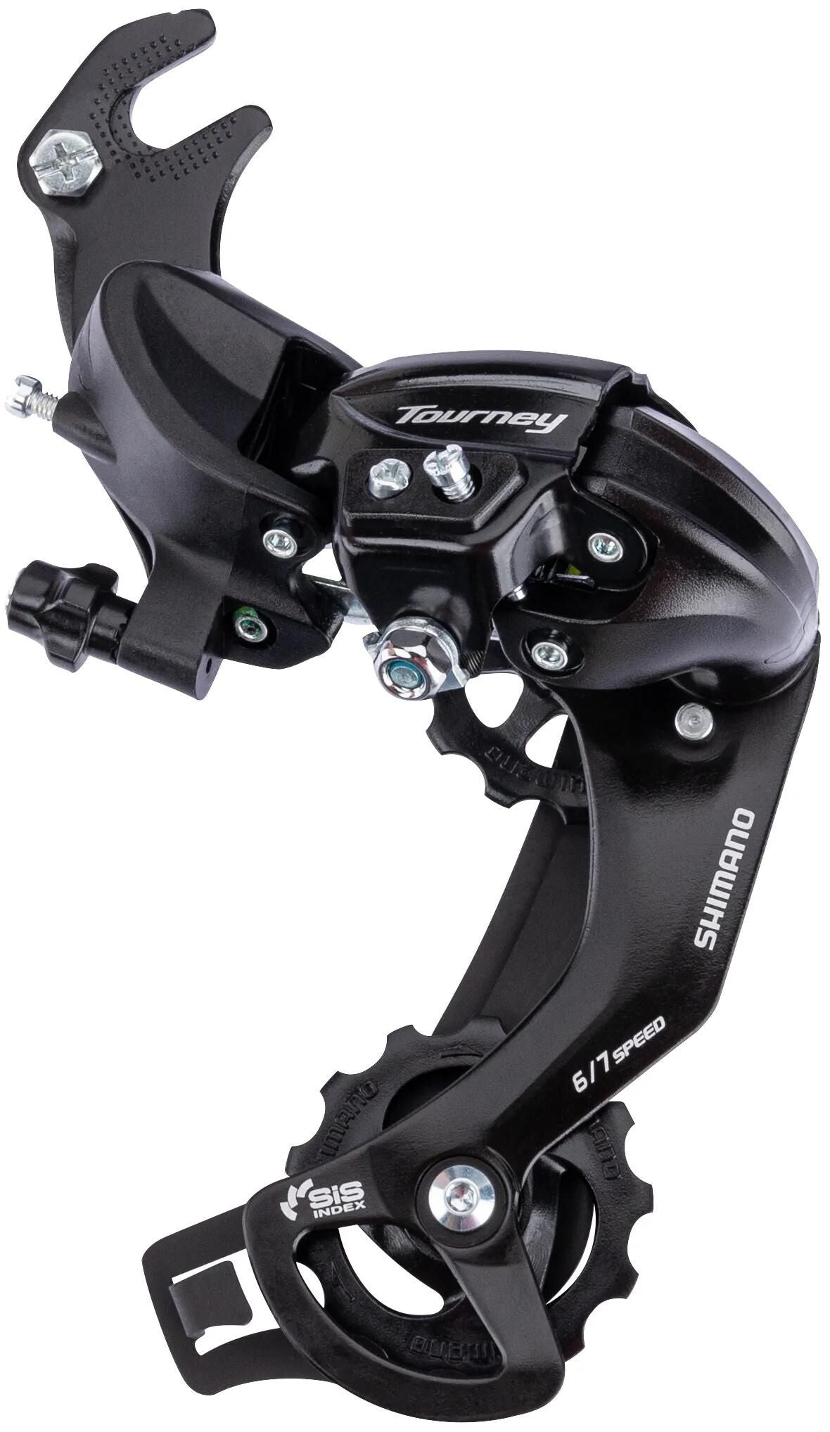 Torneo ty300 achter derailleur 6 7 velocità con gancio nero