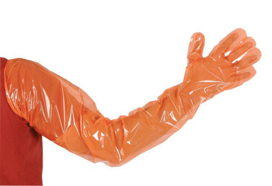 Kerbl onderzoekshandschoen vetbasic lang 90cm %c3%a0 100st