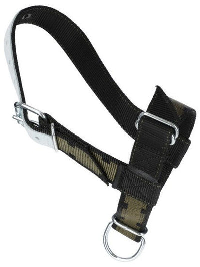 Cavezza per toro in nylon con anello a D