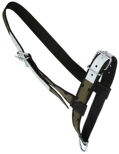 Cavezza per toro in nylon con anello a D