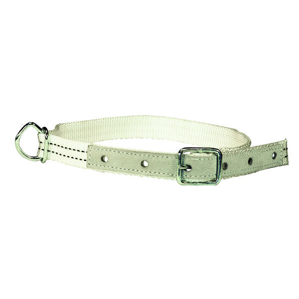 Kopriem kalverhalsriem nylon met d ring