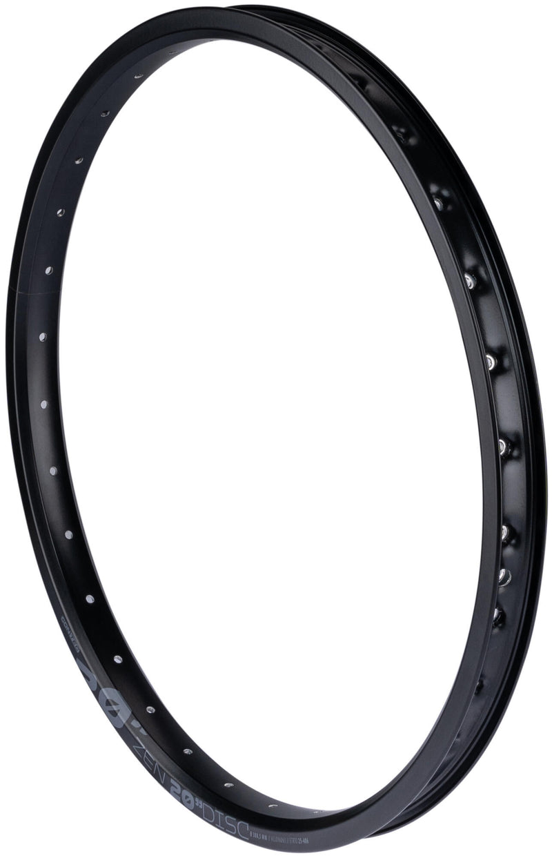Contec velg zen 20 disc ct aluminum rims zen 20 d 20 , 32l. 25-406,sv,schw