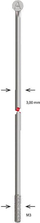 Raggio Alpina raggio zinco m3x262 mm