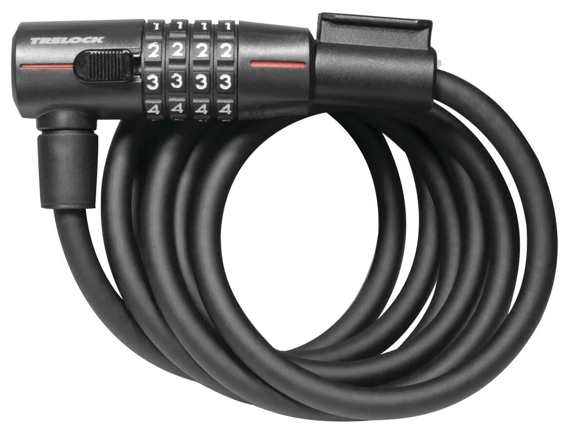 Trelock kabelslot ks 415 cable lock ks 106 110cm num.code