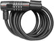 TRELOCK SK 210 C180 10 - Bloqueo de cable flexible, 180 cm, negro