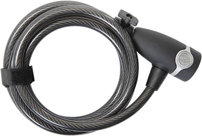 Contec spiraal-kabelslot ecoloc ct coiled cab.lock ecoloc 10mm x 185cm black