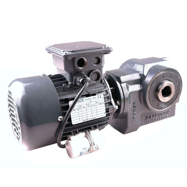 Motor para limpiador de vacas uno