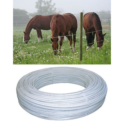 Ako premium horse wire wit 8mm 250m