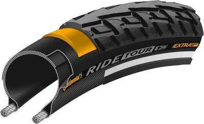 Pneumatico esterno continentale (37-635) 28-1 3 8 Ride tour Black Refelection