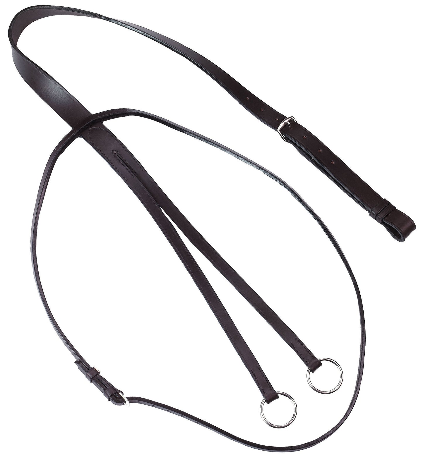 Tappo in pelle martingala nero