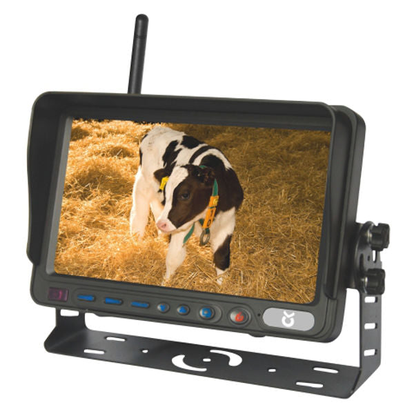 Monitor LCD 7 separato per set telecamera stalla e rimorchio