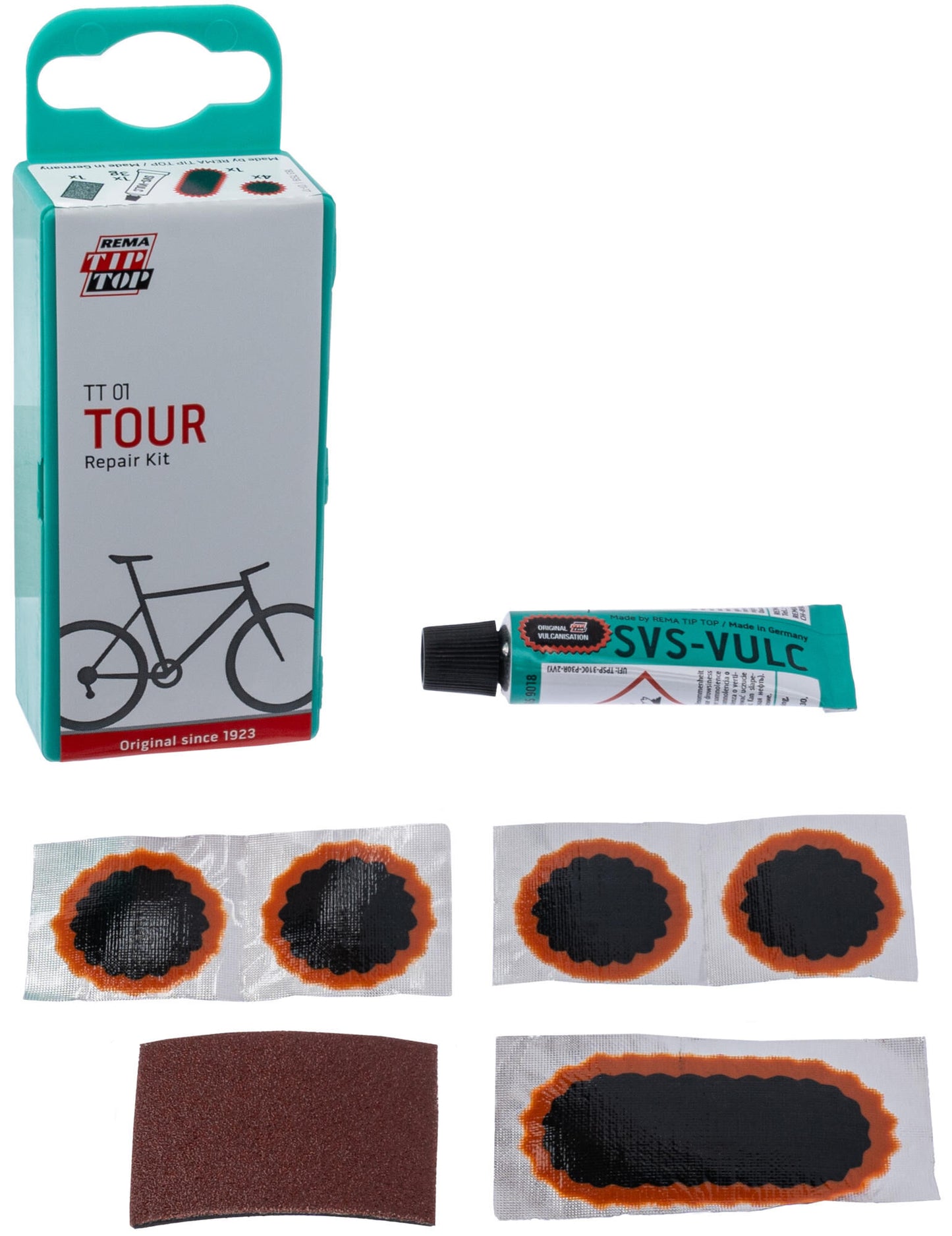 Tip top kit patch per riparazione pneumatici TT01 TT01 SB-confezionato