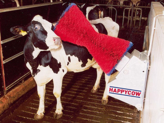 Spazzola per mucche Happycow uno orizzontale