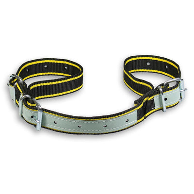 Cinturino in nylon anti-divisione con grappolo di mucca regolabile