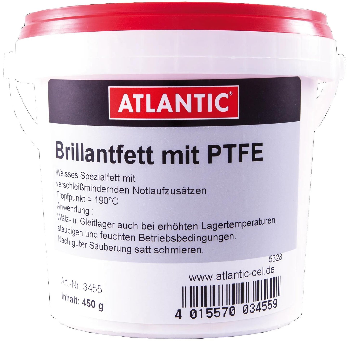 Vasetto Atlantic grasso brillante con pfte 450g