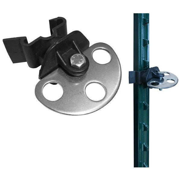 Ako maniglia per cancello ancoraggio a 3 vie set vario per montante a T 3 pz