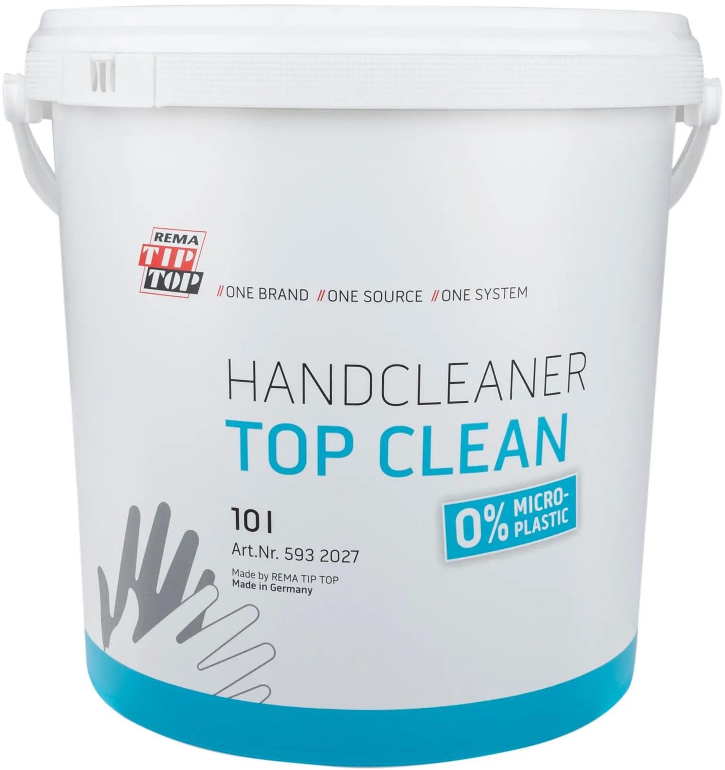 Rema Tip-Top Rema Tip Top Handcleaner Top-Clean Microplastic Free 10L