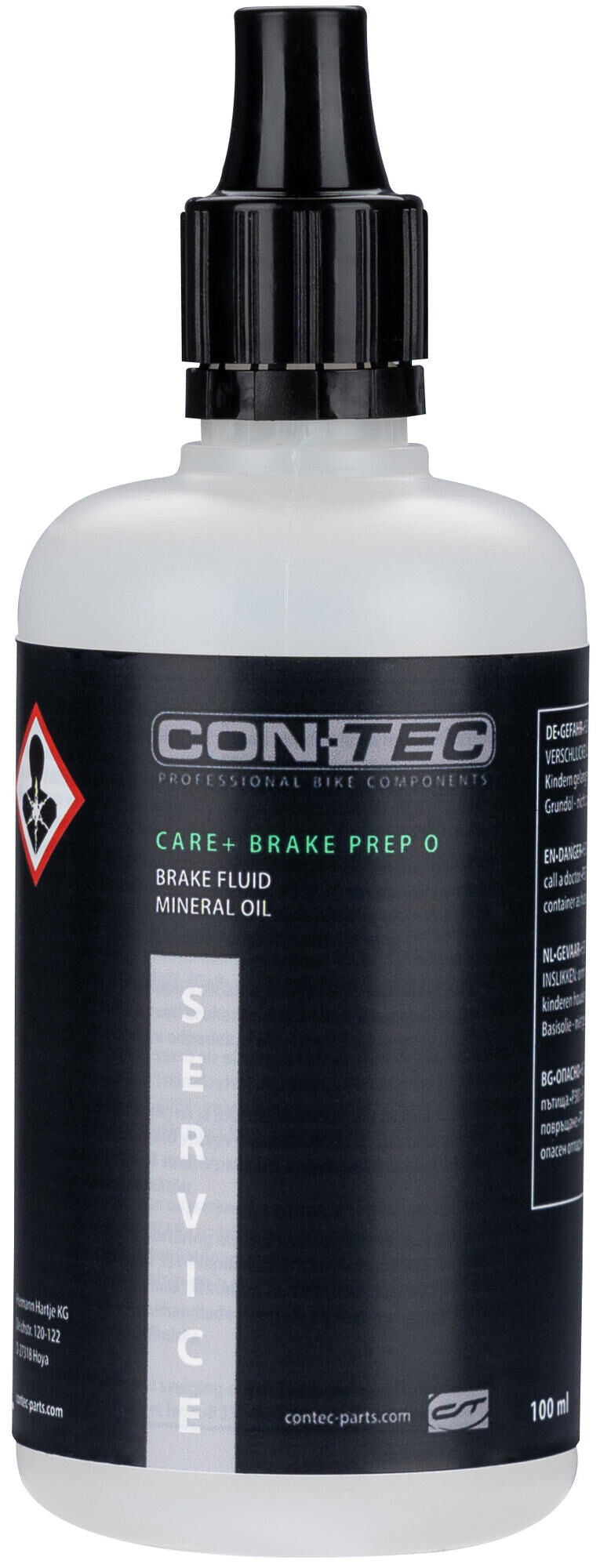 Contec bremsflüssigkeit care+ brake prep o ct brake fluid care+ brake prep o, 100 ml