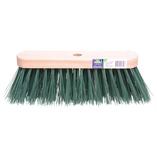 Mm eurotool bezem fsc 29cm kunstvezel groen mm