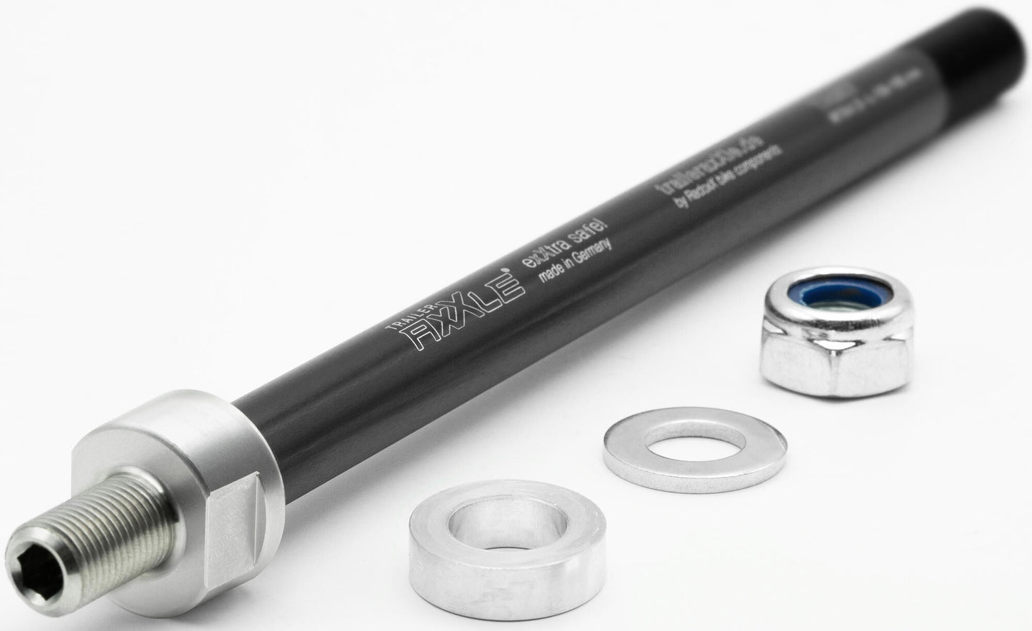 Eje de planta Qibbel Radoxx para el remolque M12x1.50 159-165 mm