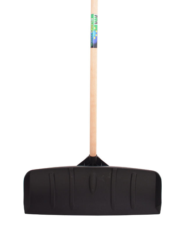 mm eurotool alimentazione spazzaneve mm manico in plastica nera 170cm