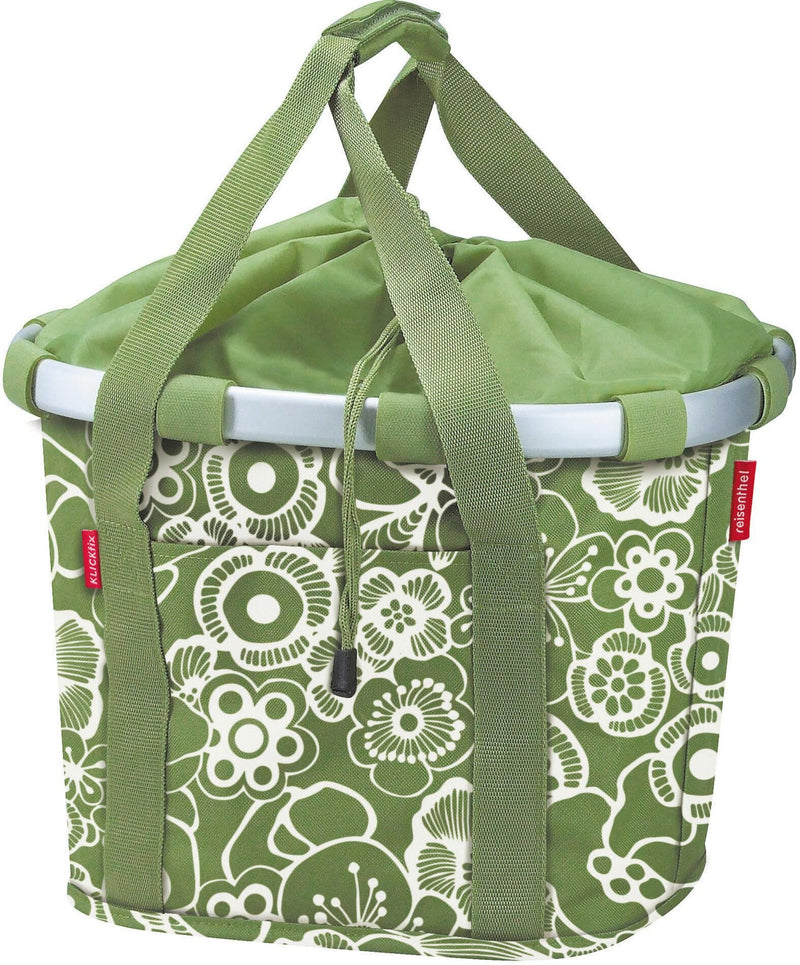 Rixen Kaul Shop.Bag R K Bikebasket Fleur Green