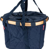 Rixen Kaul Shop.Bag R K Bikebasket Rhombus Midnight Gold