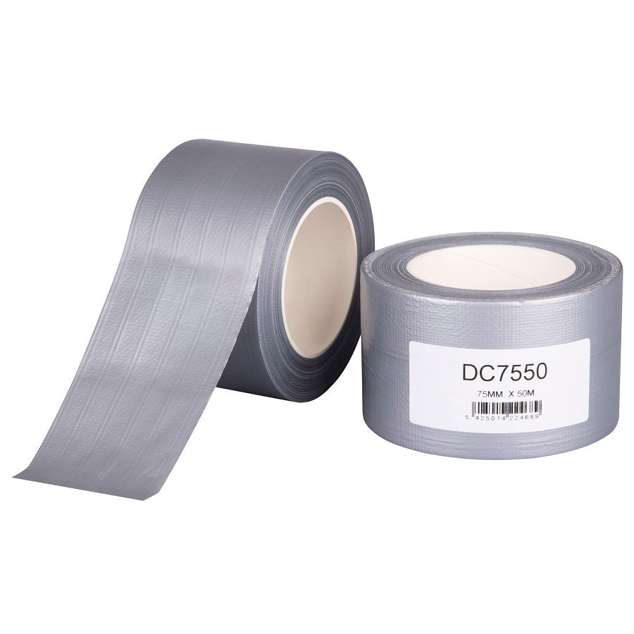 Nastro adesivo HPX 50 metri grigio 75 mm
