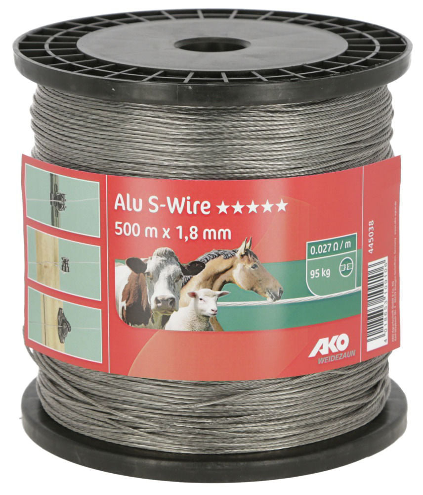 Ako litzedraad aluminium 18mm 500m