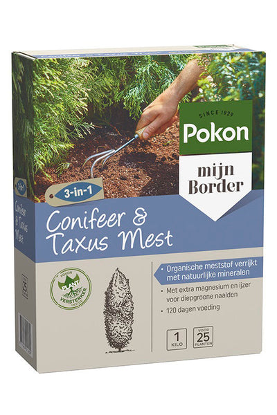 Fertilizante tejo conífera pokon 1kg