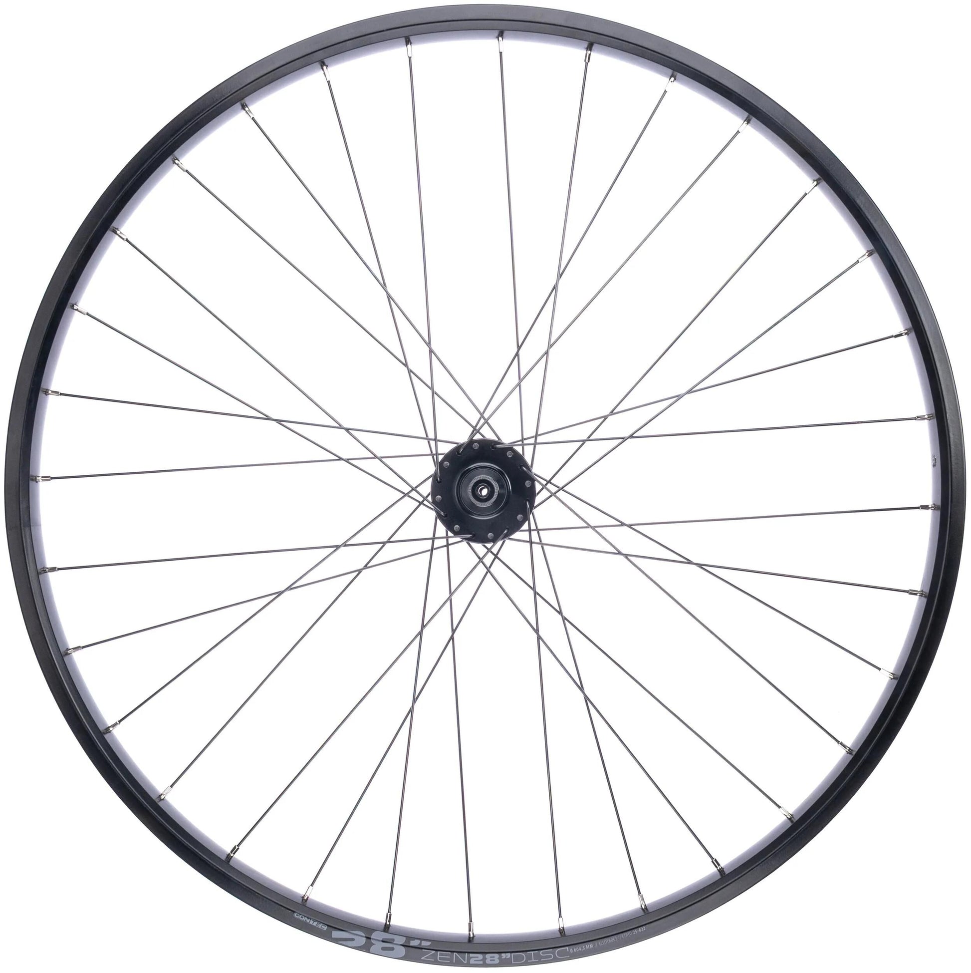 Rueda delantera Contec zen disc eroq 25 ct vr 28 zen disc eroq 25 qr 6l sw 2.00